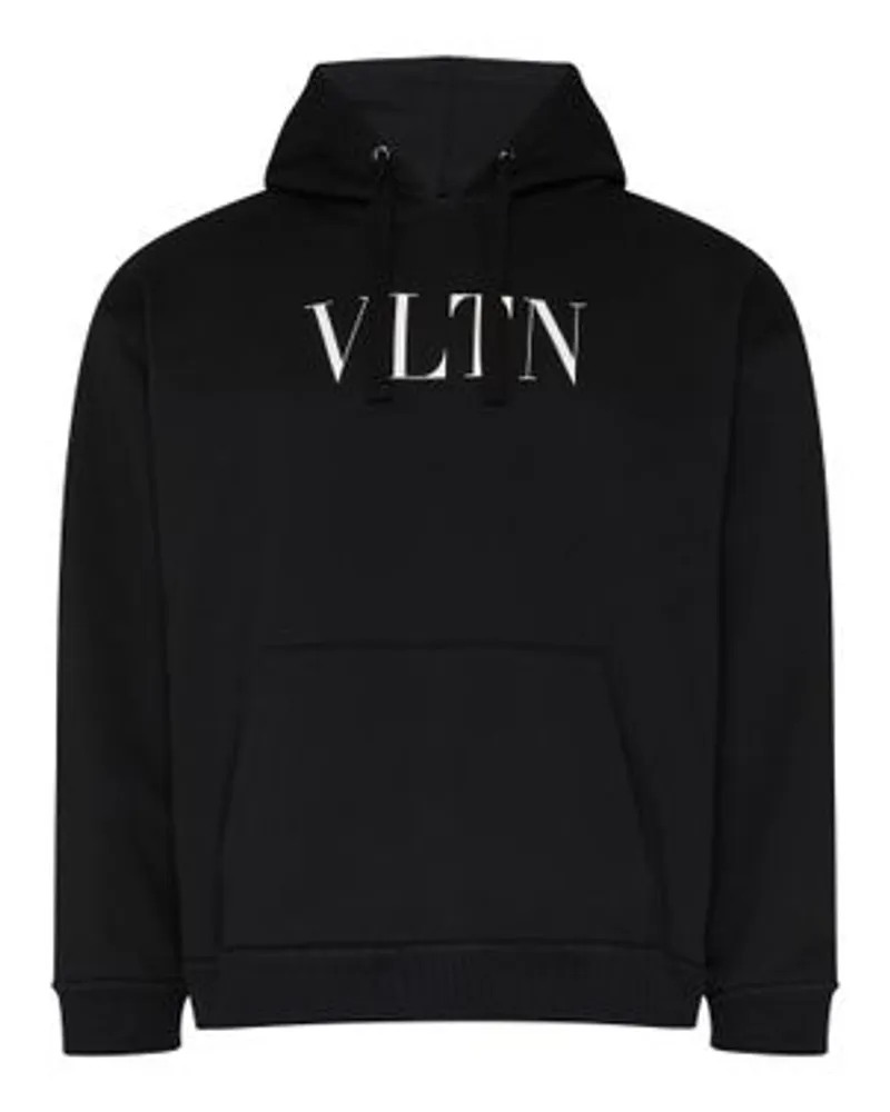 Valentino Garavani Baumwoll-Sweatshirt Black