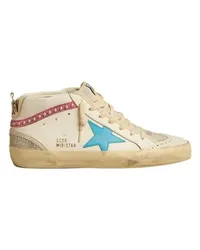 Golden Goose Sneakers Mid-Star White