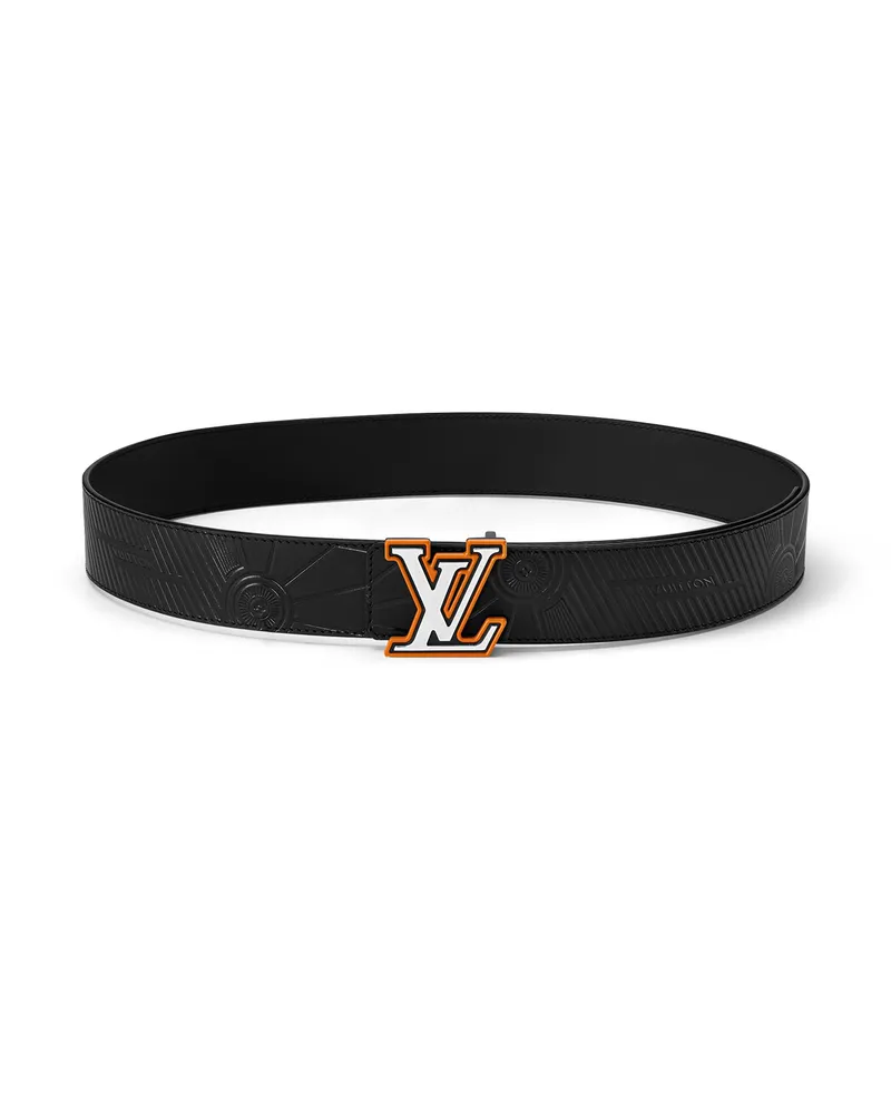 Louis Vuitton LV Imprint Wendegürtel 40 mm Black
