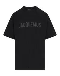 Jacquemus T-Shirt Typo Black