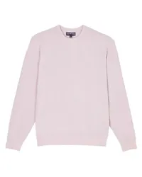 Vilebrequin Frottee-Sweatshirt mit Rundhalsausschnitt Solid Purple