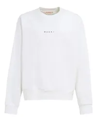 Marni Langärmeliges Sweatshirt White