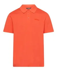 Versace Poloshirt mit Logo Orange