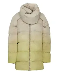 Rick Owens x Moncler - Wandelbare Daunenjacke Yellow