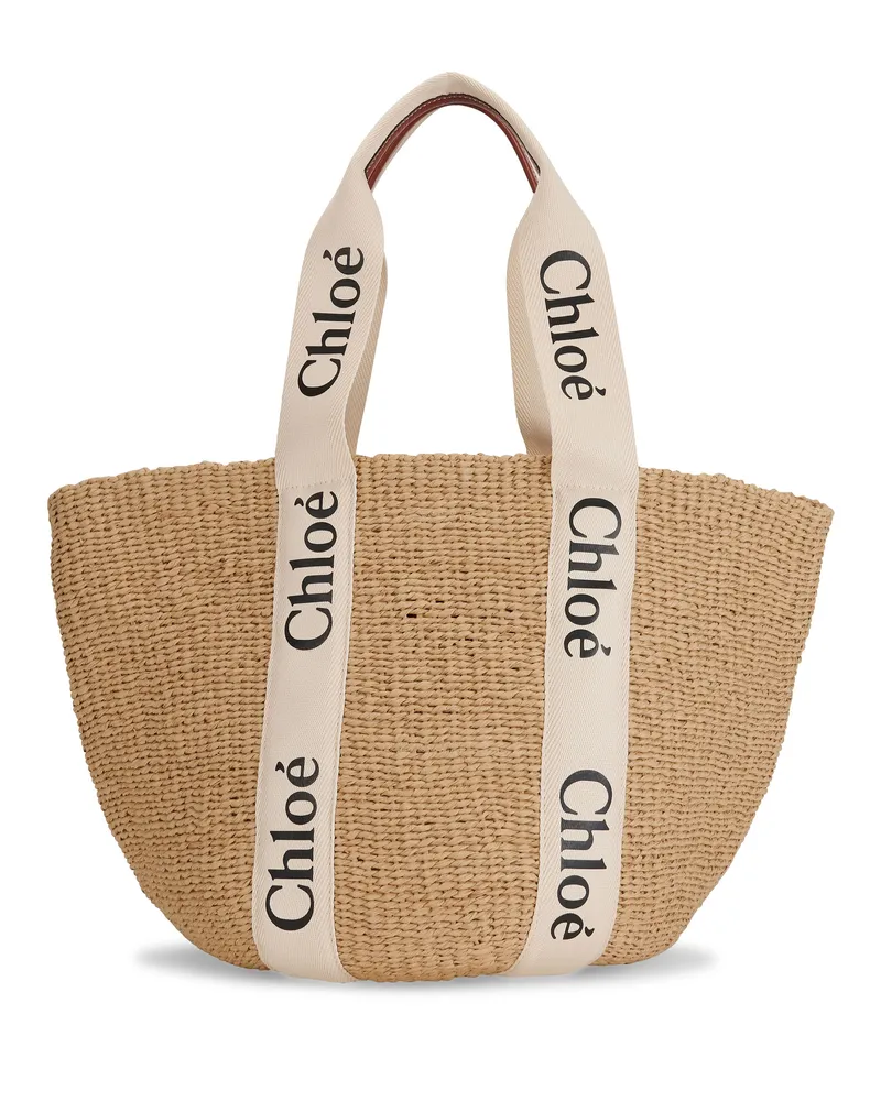 Chloé Korbtasche Large Woody 