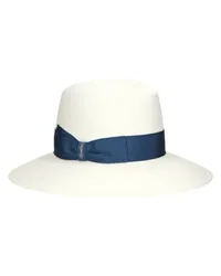 Borsalino Feiner Panamahut mit breiter Krempe Claudette White