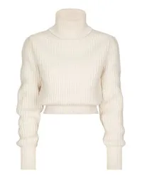 Dolce & Gabbana Rollkragenpullover White