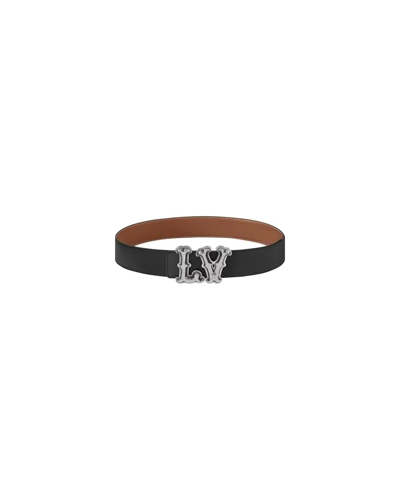 Louis Vuitton LV Ranch 40mm Reversible Belt Black