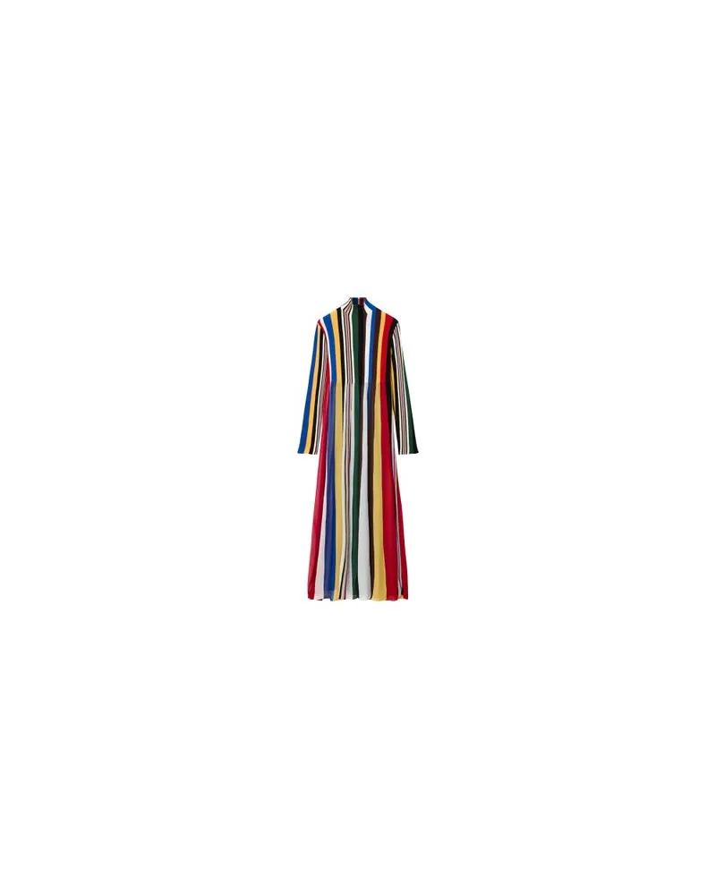 Loewe Bedrucktes langes Kleid Red