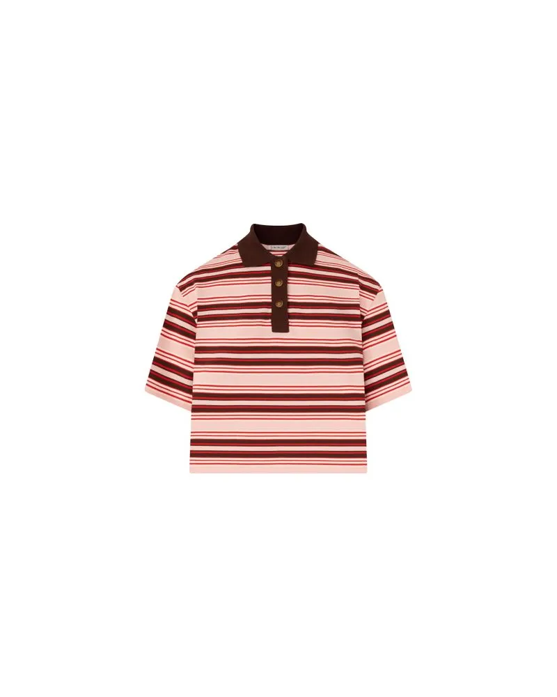 Loewe Bedrucktes langes Kleid Red