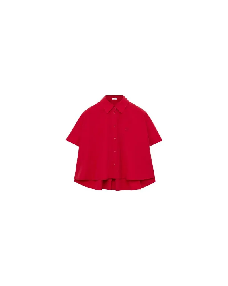 Loewe Bedrucktes langes Kleid Red