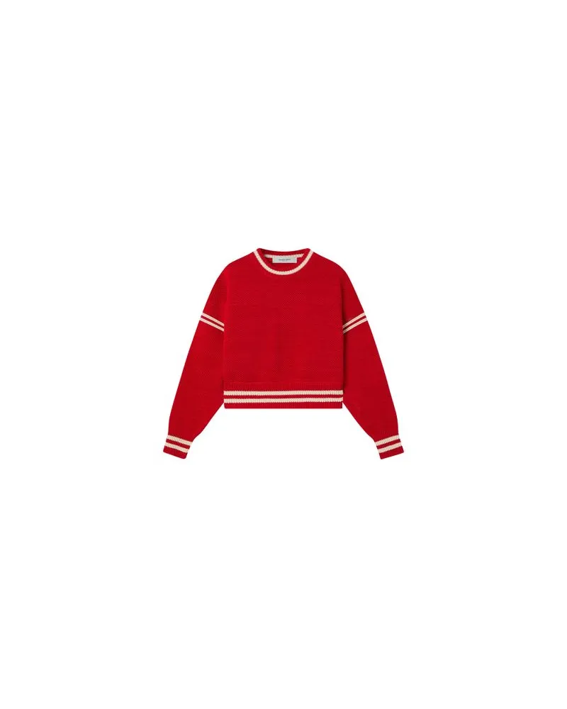 Loewe Bedrucktes langes Kleid Red