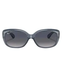 Ray Ban Butterfly-Sonnenbrille Jackie Ohh Transparent Blue