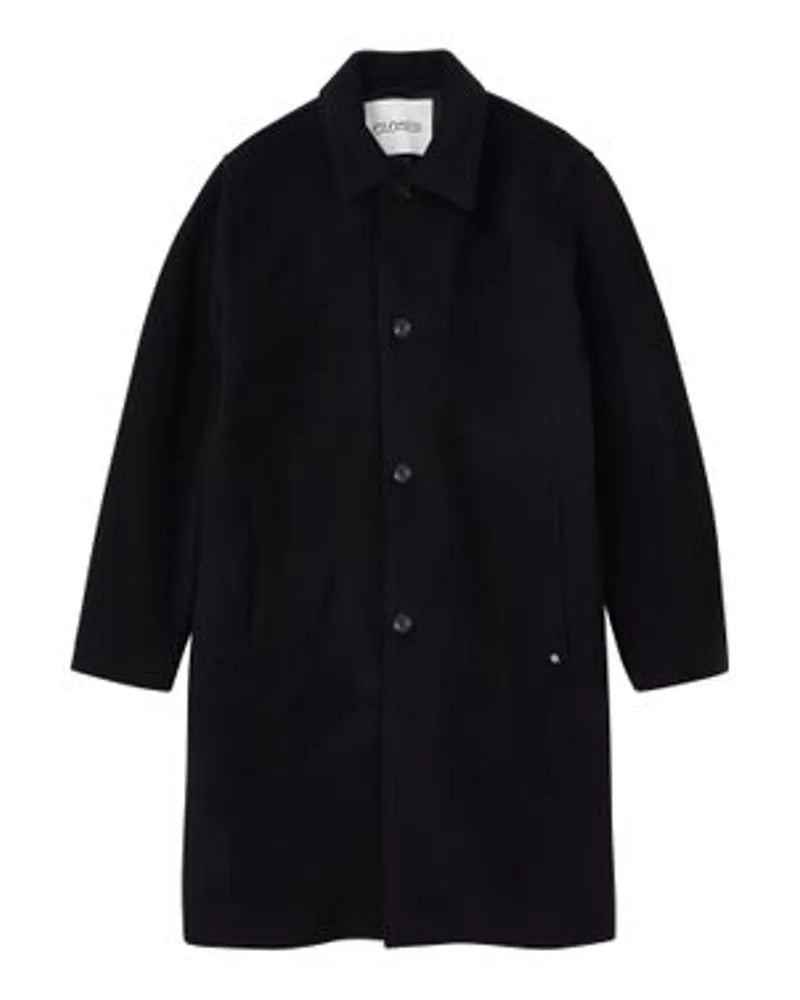 Closed Car Coat Black