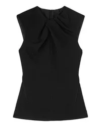 Jil Sander Top mit Rundhalsausschnitt Black