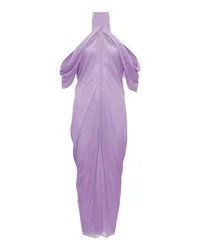 J.W.Anderson Langes schulterfreies Kleid Purple