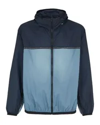 Fendi Windjacke mit Kapuze Blue