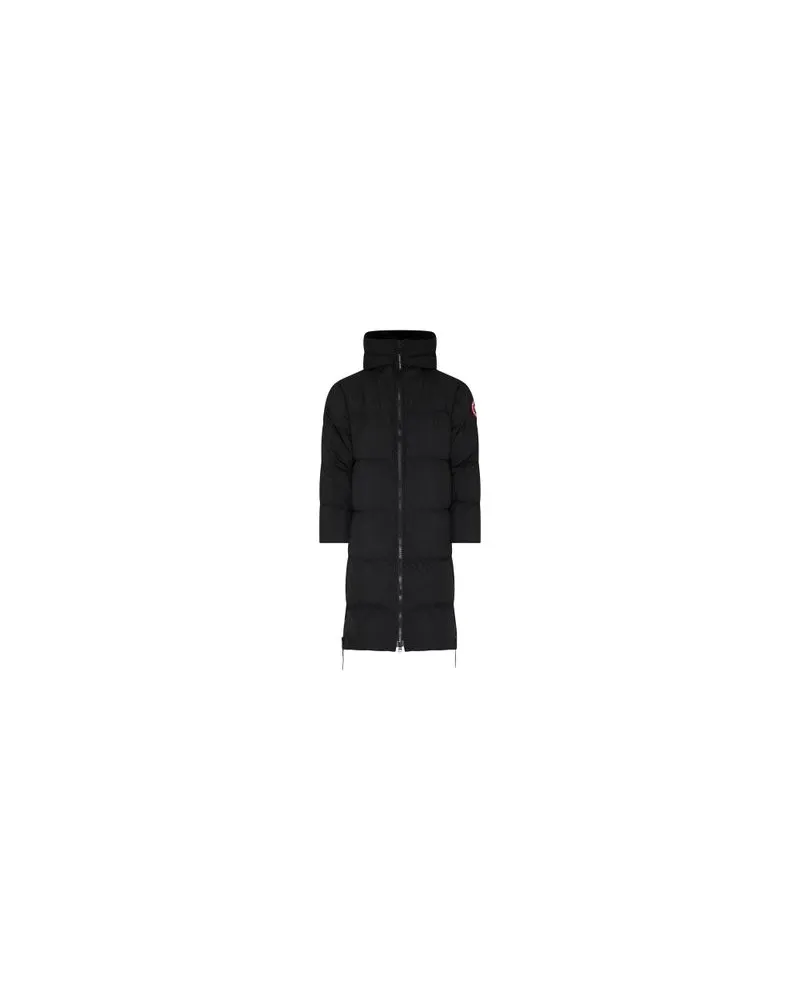 Canada Goose Lange Daunenjacke Lawrence Black