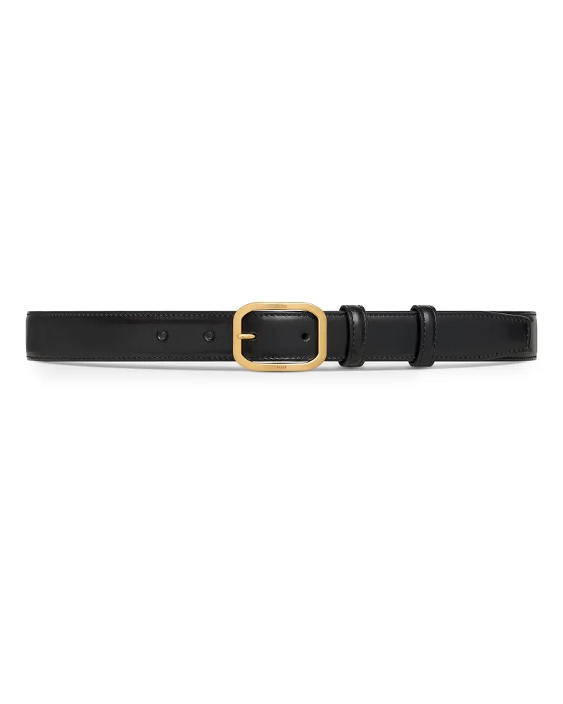 Celine Bc-16 gürtel aus taurillon leder Black
