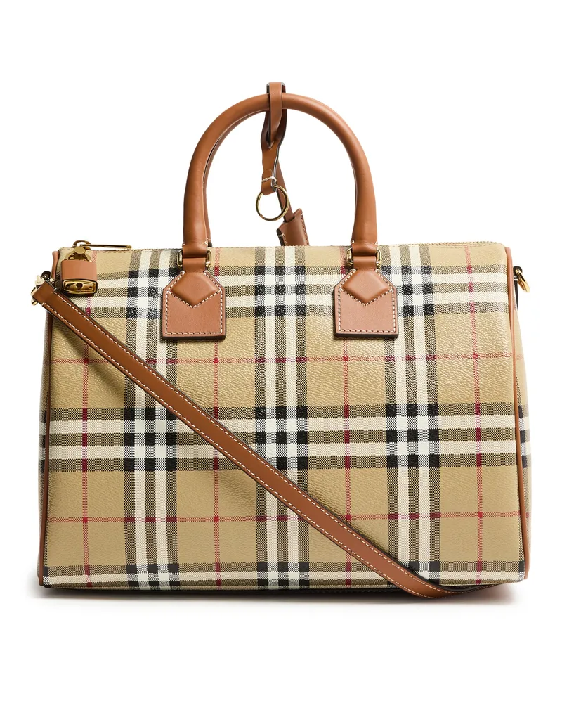 Burberry Bowlingtasche Check 
