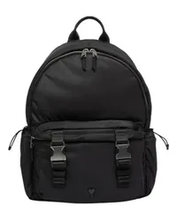 AMI Paris Rucksack Ami de Cœur Black