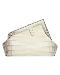 Fendi Fendi First Klein Tasche White