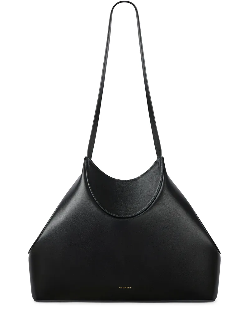 Givenchy Kleine Tragetasche Facet aus genarbtem Leder 