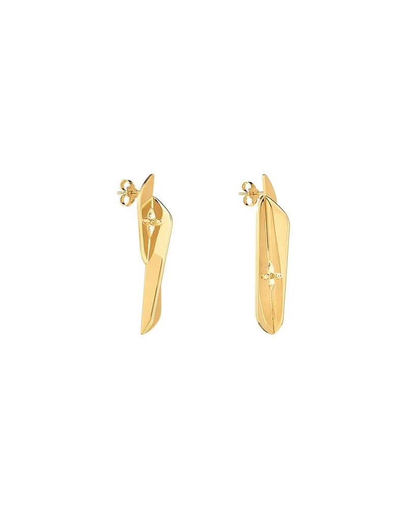 Louis Vuitton LV Filigram Earrings Gold