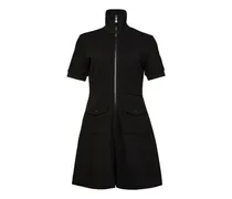 Minikleid mit hohem Kragen