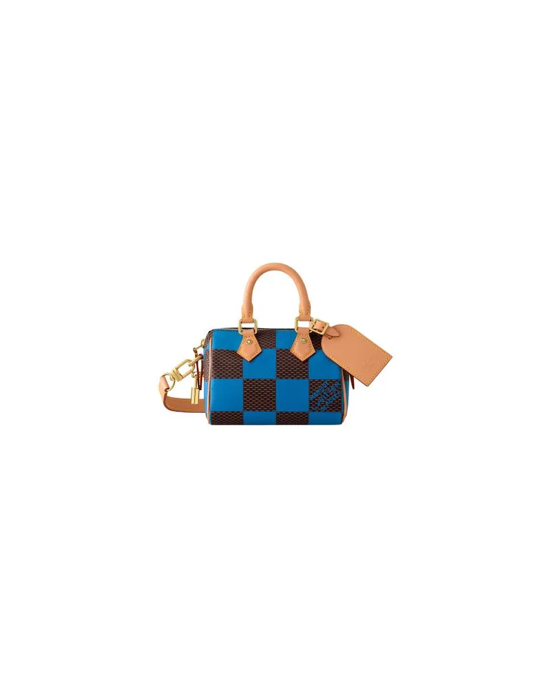 Louis Vuitton Speedy 18 Bandoulière Damier Pop Blue
