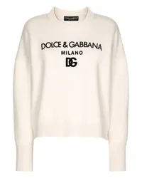 Dolce & Gabbana Kaschmirpullover White