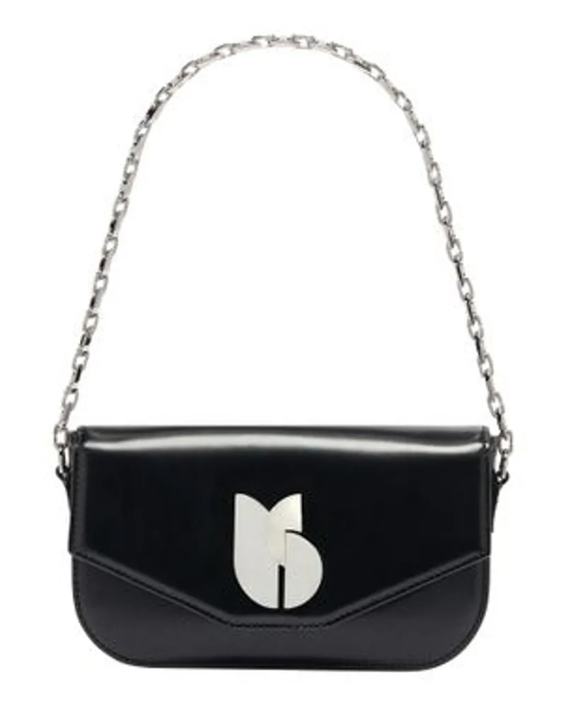 ba&sh Baguette-Tasche Black