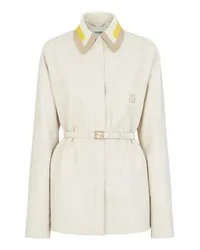 Fendi Go-To Jacket mit einreihigem Beige