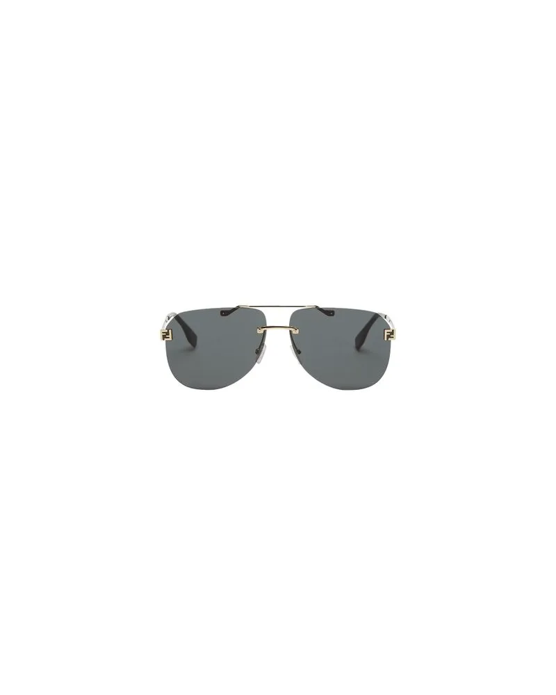 Fendi Fendi Sky Brille Gold