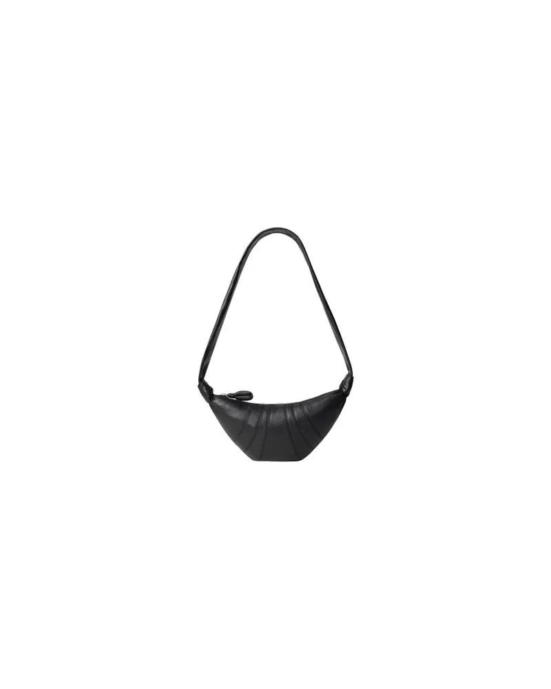 Christophe Lemaire Kleine Halbmondtasche Black