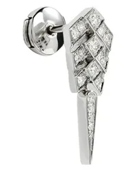 STATEMENT Ohrring Stairway S Diamanten & Silber Silver