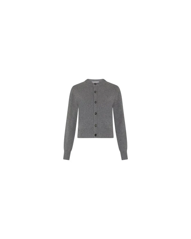 AMI Paris Cardigan Ami de Cœur Grey