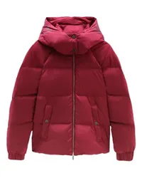 Woolrich Daunenjacke Alsea mit abnehmbarer Kapuze Burgundy