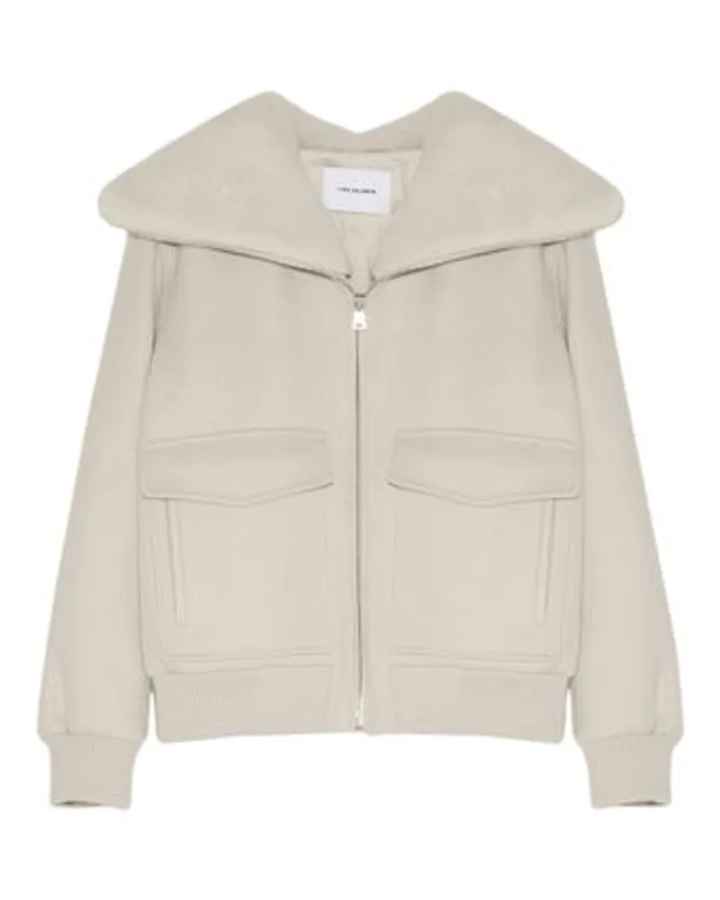 Yves Salomon Blouson Beige