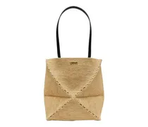 Mittelgroße Tote Bag Puzzle Fold