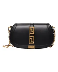 Versace Schultertasche Greca Goddess Black