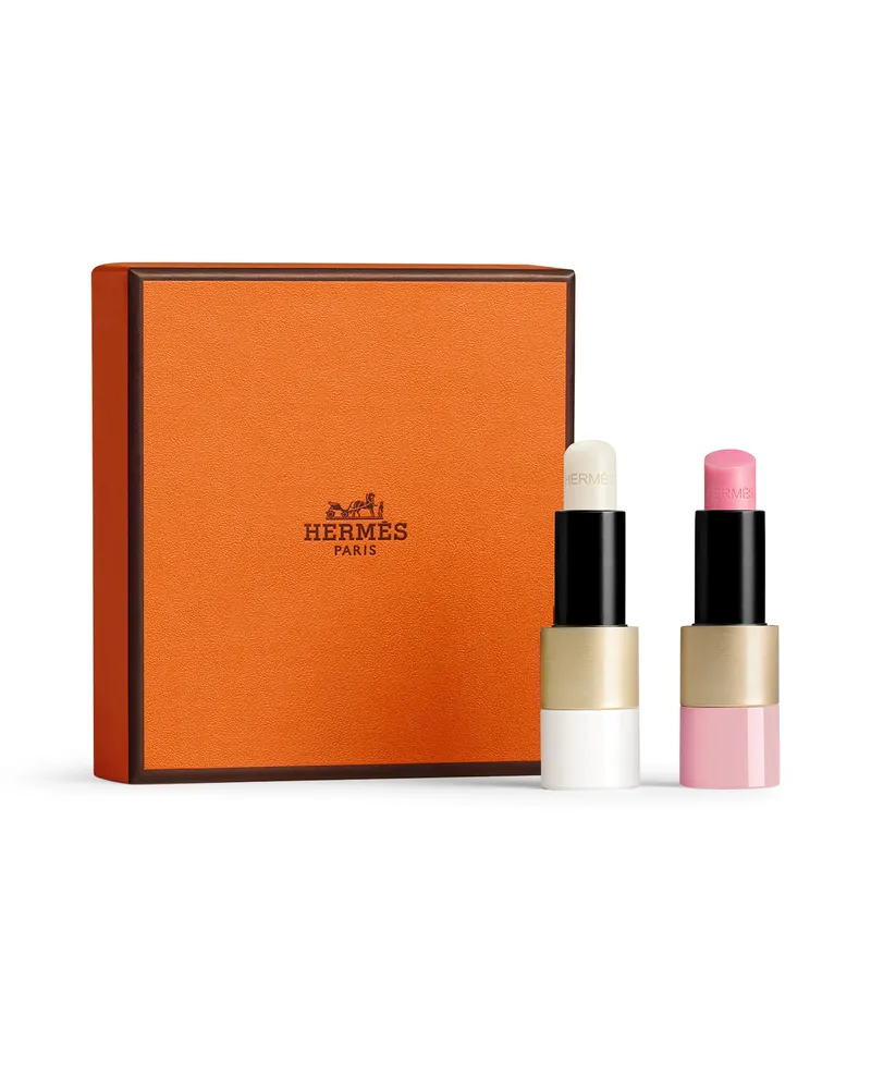 Hermès Rouge  und Rose Hermès, zusammengestellte Geschenkbox No