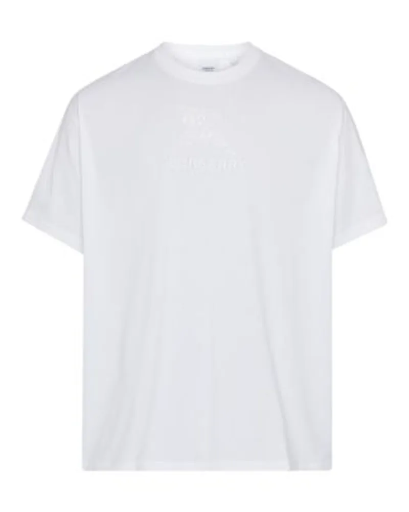Burberry Logo-T-Shirt Tempah White