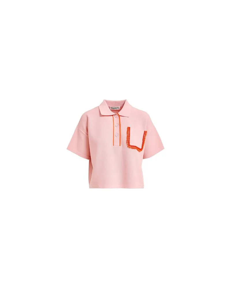 Essentiel Polo Flame Pink