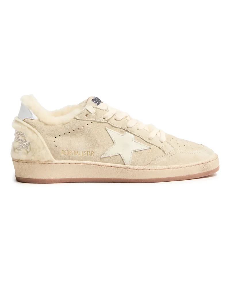 Golden Goose Ball Star LTD aus Wildleder und Lammfell Sneakers 