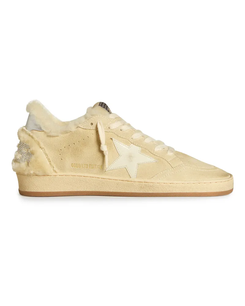 Golden Goose Ball Star LTD aus Wildleder und Lammfell Sneakers 