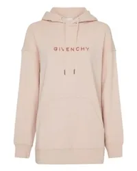 Givenchy Sweatshirt mit Kapuze oversized Pink