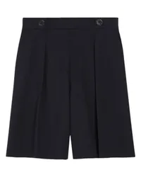 Claudie Pierlot Bermuda gerader Beinschnitt Blue