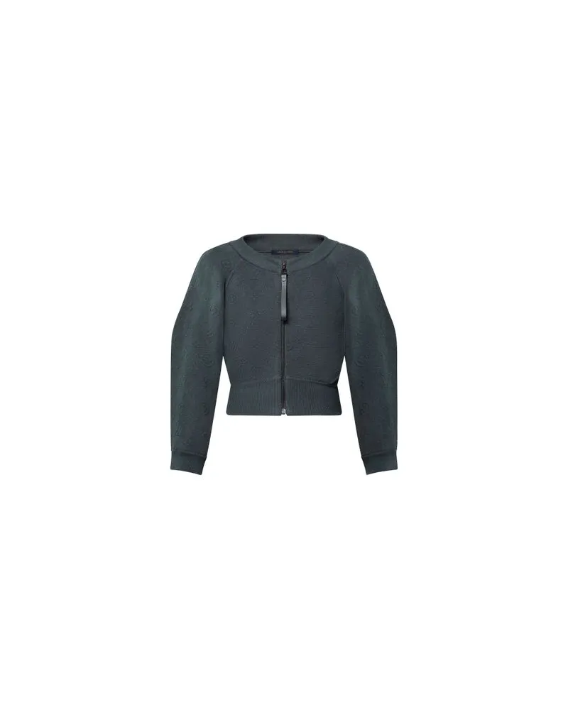 Louis Vuitton Kurze Strickjacke Grey