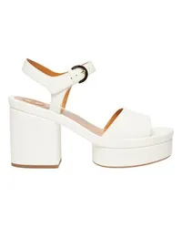 Chloé Keilsandalen Odina White